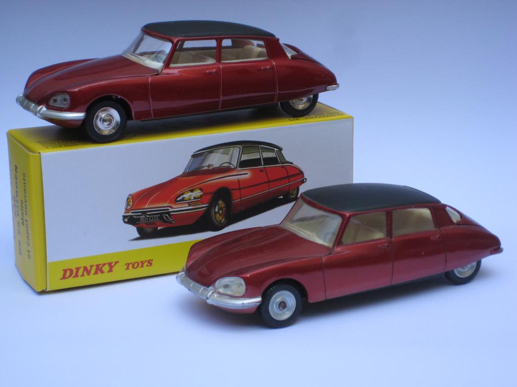 Citroen DS 23 rood Dinky Toys Atlas 1:43, Ophalen of Verzenden, Nieuw, Auto, Dinky Toys