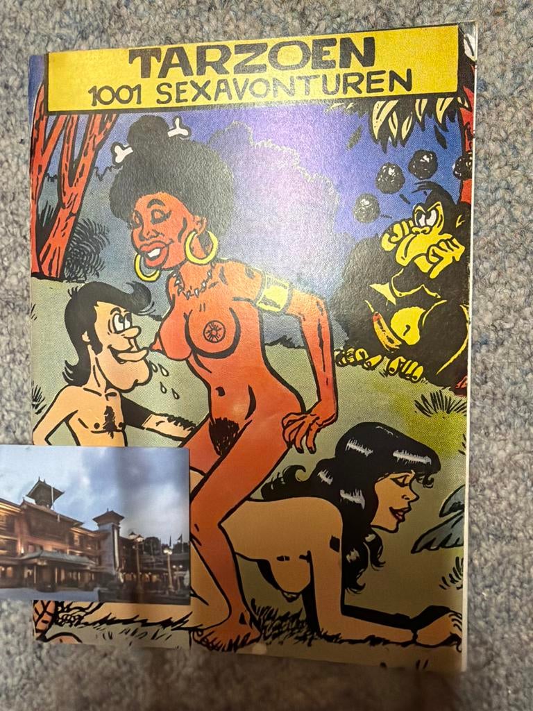 Tarzoen 1001 Sexavonturen stripboek, Boeken, Eén stripboek, Ophalen of Verzenden, Gelezen