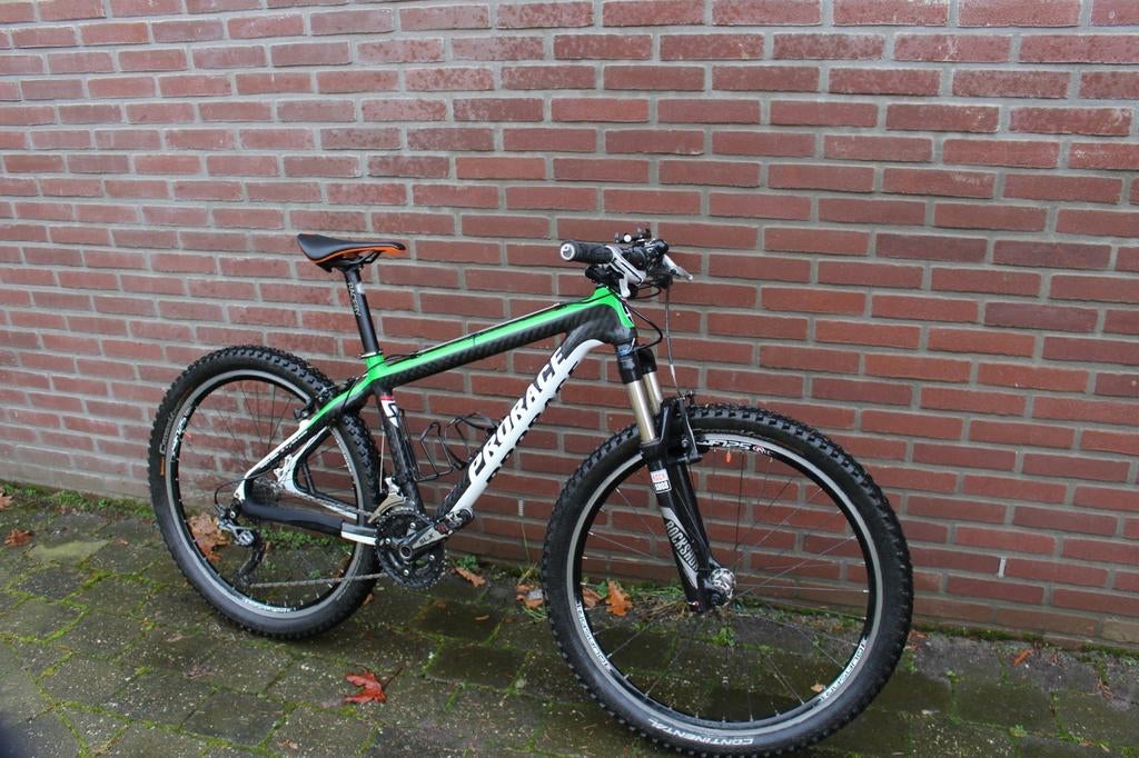 Prorace carbon mountainbike 26 inch wielen, Gebruikt, Hardtail, Ophalen, Overige merken