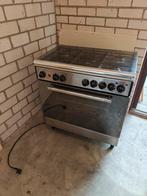Losstaand gasfornuis RVS, Ophalen, Gebruikt, 60 cm of meer, Gas