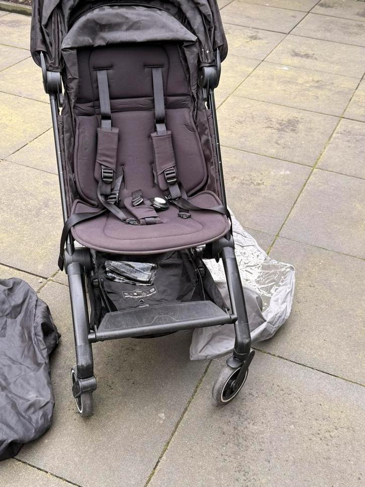 Joolz Aer+ Limited Edition buggy + reistas en regenhoes, Kinderen en Baby's, Buggy's, Gebruikt, Overige merken, Regenhoes, Verstelbare rugleuning