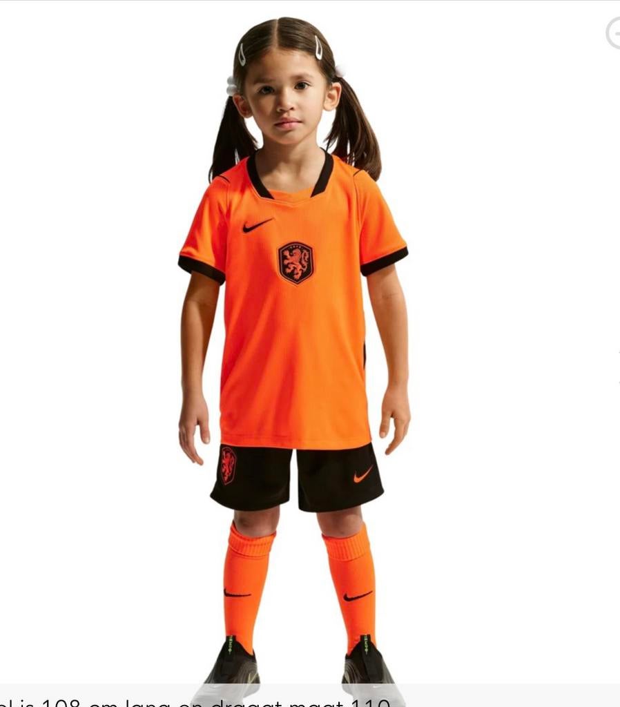 Wk 2026 voetbalpakje, Kinderen en Baby's, Kinderkleding | Maat 98, Ophalen of Verzenden, Zo goed als nieuw, Jongen of Meisje, Sport- of Zwemkleding