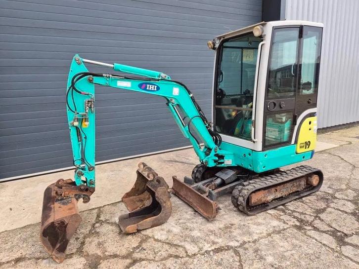 IHI 19VXT Yanmar Minigraver Graafmachine (bj 2011), Zakelijke goederen, Machines en Bouw | Kranen en Graafmachines, Graafmachine