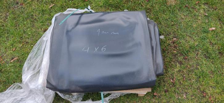 Vijverfolie (4 x 6 meter) incl. onderdoek, niet gebruikt, Tuin en Terras, Vijver-toebehoren, Nieuw, Vijverfolie, Ophalen