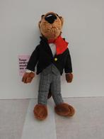 Efteling Knuffel wolf met pakje en rode sjaal, Ophalen of Verzenden