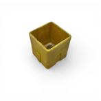 A.D. Copier voor glasfabriek Leerdam - Graniver bloempot, Antiek en Kunst, Ophalen of Verzenden