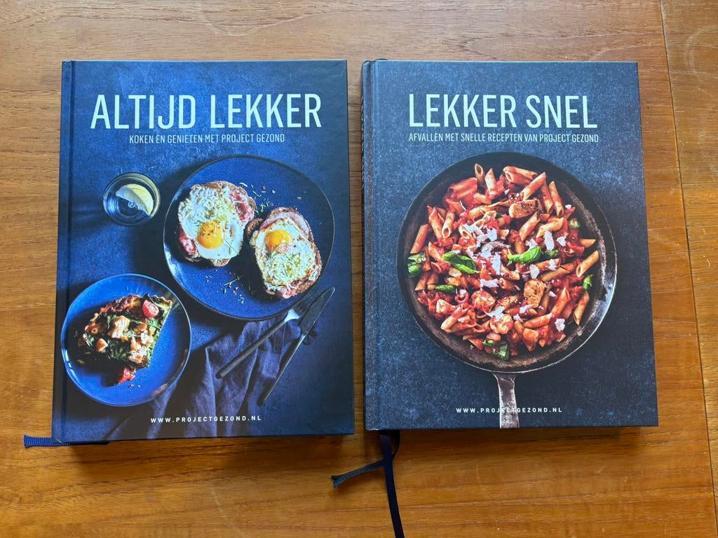 2 boeken van project gezond, Ophalen of Verzenden, Zo goed als nieuw