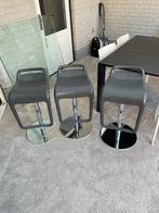 Barkrukken, Huis en Inrichting, Barkrukken, Ophalen, In hoogte verstelbaar, 60 tot 90 cm, Zo goed als nieuw