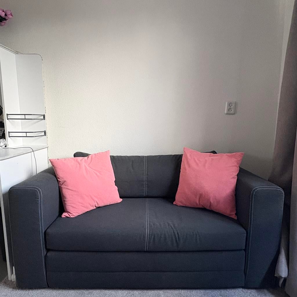Slaapbank Askeby, Ophalen, Tweepersoons, 140 cm, Zo goed als nieuw