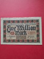 Biljet 1.000.000 Mark Württembergische Notenbank 1923, Ophalen of Verzenden