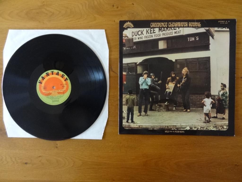 LP Creedence clearwater revival - Willie and the poor boys, Cd's en Dvd's, Vinyl | Rock, Ophalen of Verzenden, Gebruikt, 12 inch