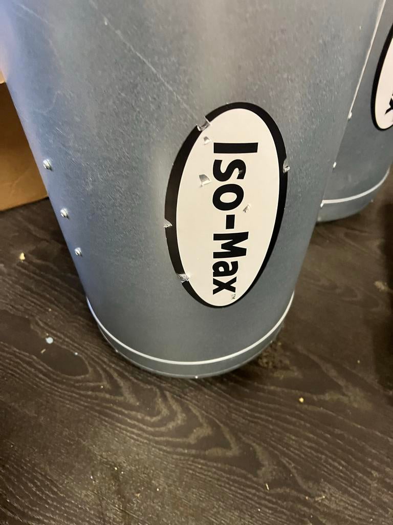 afzuiger Can-Fan ISO-Max 250 E2/1480 m³/h  2 beschikbaar, Doe-het-zelf en Verbouw, Ventilatie en Afzuiging, Ophalen, Gebruikt