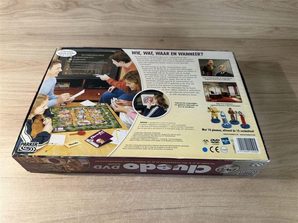 Cluedo Dvd game - s6170, Ophalen of Verzenden, Zo goed als nieuw