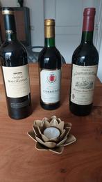 3 flessen oude wijn onbeschadigd, Verzamelen, Verzenden, Zo goed als nieuw, Frankrijk, Rode wijn
