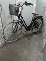 Damesfiets”ELOPS”-“Decathlon“met 6versnellingen en handrem, Gebruikt, Velgrem, 47 tot 50 cm, Versnellingen