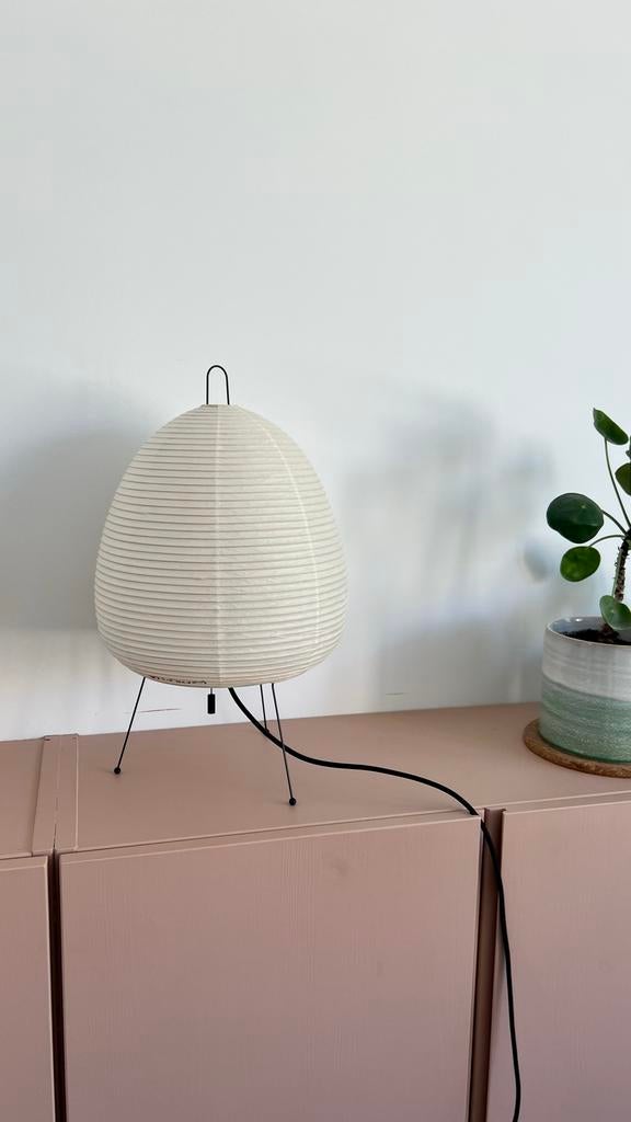 Akari 1A tafellamp, Japandi, Ophalen of Verzenden, Zo goed als nieuw, Overige materialen, Minder dan 50 cm