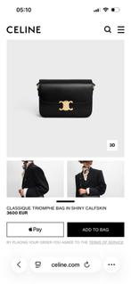 Tas celine, Sieraden, Tassen en Uiterlijk, Tassen | Schoudertassen, Ophalen, Nieuw, Zwart, Leer