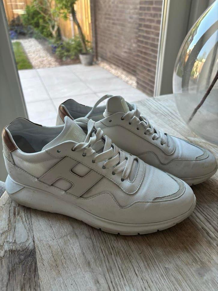 Hogan Heren Sneakers Maat 6.5, Kleding | Heren, Schoenen, Ophalen, Gedragen, Wit, Sneakers of Gympen