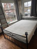 bed 160x200   140x200, Ophalen, Zwart, Tweepersoons, Zo goed als nieuw