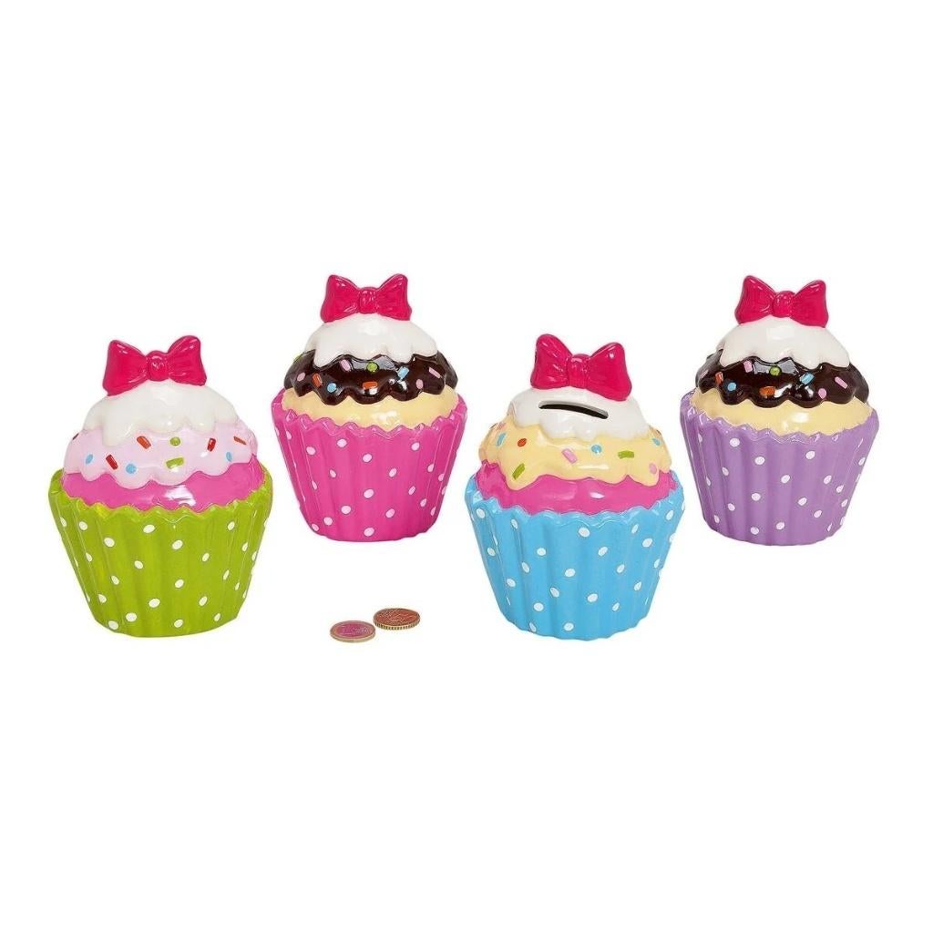 Spaarpot cupcake taartje - keramiek - VERZENDACTIE DHL!!!!, Steen, Aardewerk of Keramiek, Kwastje-over-Kastje, Nieuw, Ophalen of Verzenden
