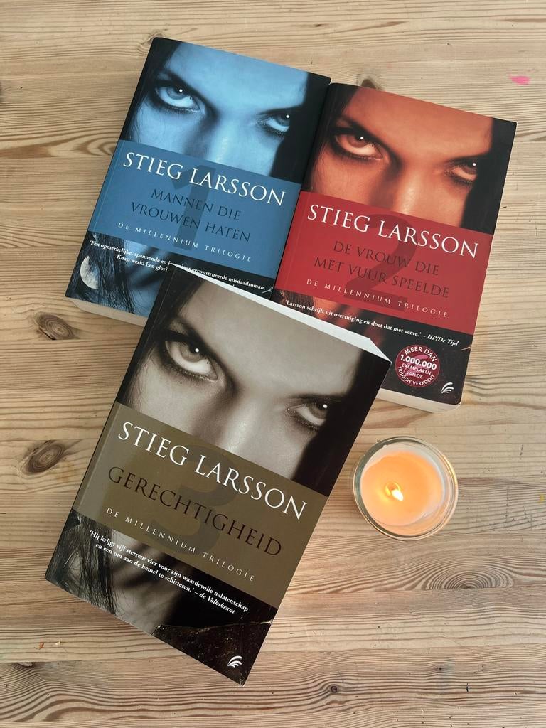 Stieg Larsson Millennium Trilogie (3 boeken), Ophalen of Verzenden, Gelezen