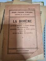 La Bohème - Giacomo Puccini bladmuziek, Ophalen of Verzenden