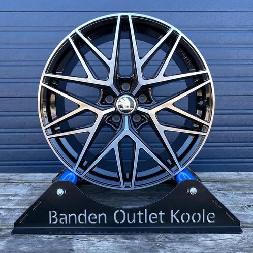 Skoda Elroq Enyaq Karoq Kodiaq Octavia SuperB Yeti Velgen 5x, Auto-onderdelen, Banden en Velgen, Velg(en), 19 inch, Personenwagen