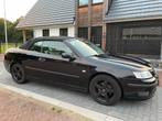 Saab 9-3 1.8 T Cabrio AUT 2005 Zwart HIRSCH getuned 195 pk!, 1998 cc, Beige, 4 cilinders, 4 stoelen