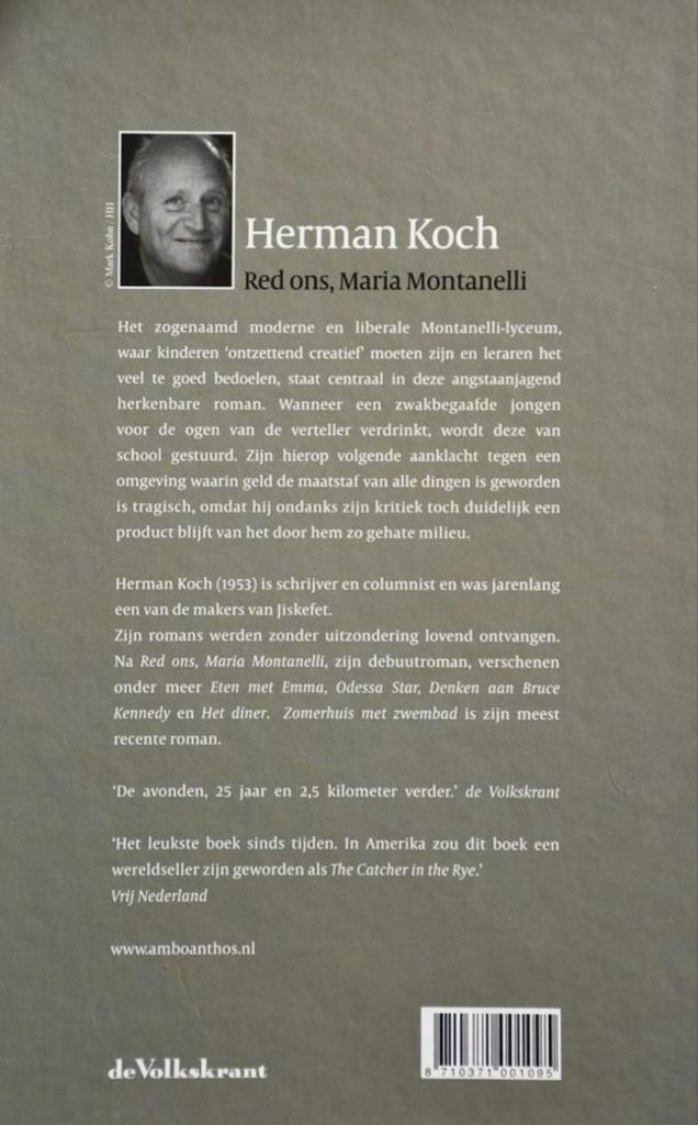 Red ons, Maria Montanelli - Herman Koch (Nieuw) - hardcover, Boeken, Romans, Nieuw, Nederland, Ophalen of Verzenden
