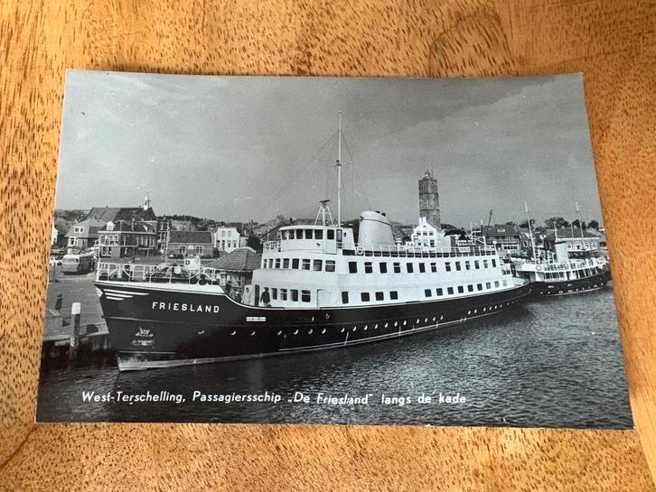 Ansichtkaart Rederij Doeksen Terschelling Friesland, Verzamelen, Scheepvaart, Gebruikt, Ophalen of Verzenden