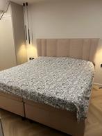 Boxspring 200x200, Huis en Inrichting, Ophalen, Overige kleuren, Tweepersoons, Zo goed als nieuw