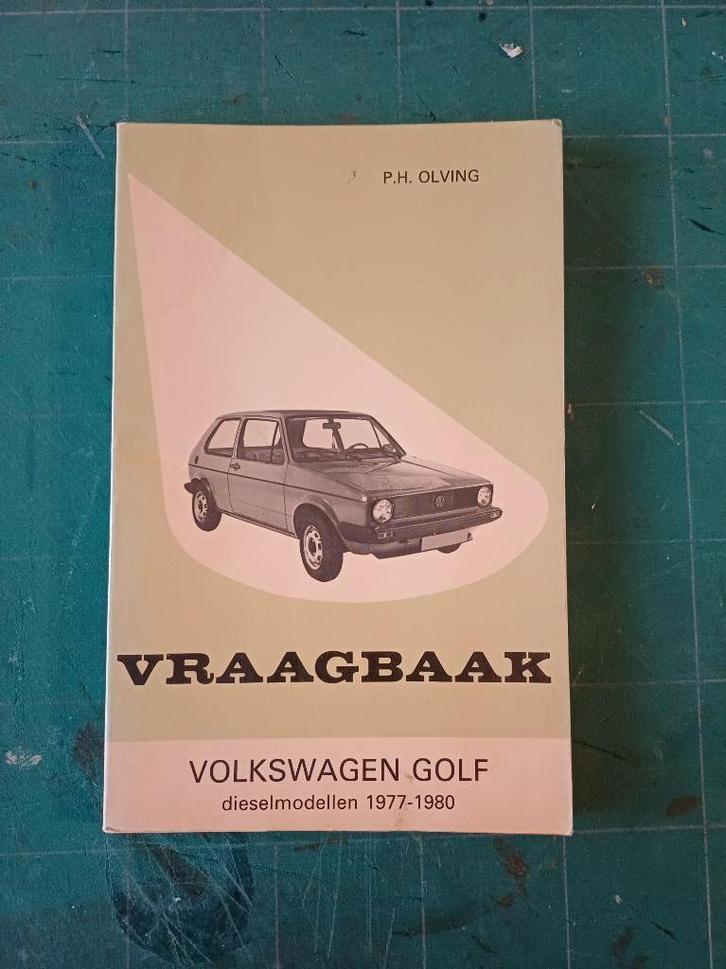 Vraagbaak VOLKSWAGEN GOLF diesel 1977-1980, Auto diversen, Handleidingen en Instructieboekjes, Ophalen of Verzenden