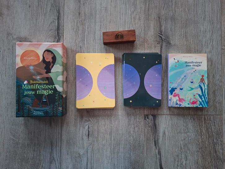 Willemijn Welten Kinderkaarten Manifesteer jouw magie zgan, Boeken, Esoterie en Spiritualiteit, Zo goed als nieuw, Overige typen