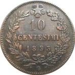 Italië 10 centesimi 1893, Ophalen of Verzenden, Italië, Losse munt