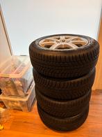 17 inch velgen met winterbanden Continental Wintercontact, Auto-onderdelen, Banden en Velgen, Ophalen, Gebruikt, Overige, Banden en Velgen