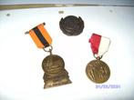 3 medaille Breukeleveen Lechtal Tirol / alg basketbal messin, Ophalen of Verzenden, Overige materialen