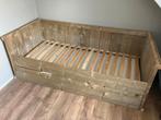 Kajuit bed steigerhout, Ophalen, Zo goed als nieuw, 180 cm of meer, 85 tot 100 cm