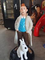 Kuifje en Bobby Decoratie beeld NIEUW, Ophalen, Kuifje, Nieuw, Beeldje of Figuurtje