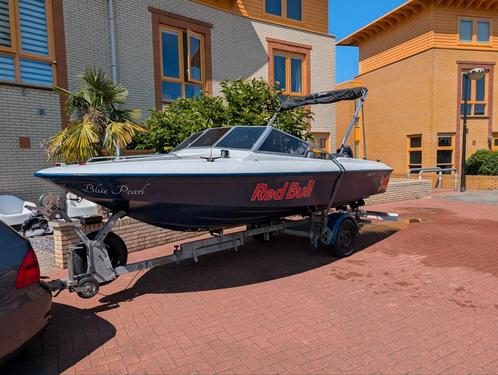 Super speed boot, Watersport en Boten, Speedboten, Zo goed als nieuw, 3 tot 6 meter, Benzine, Minder dan 70 pk, Polyester, Buitenboordmotor