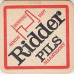 1 RIDDER MAASTRICHT BIERVILTJE, Verzamelen, Ophalen of Verzenden, Gebruikt, Viltje(s), Overige merken