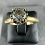 Gouden ring | 10K* | 2,2gr | solitair 0,50crt | 386418, Sieraden, Tassen en Uiterlijk, Ringen, Ophalen of Verzenden, Zo goed als nieuw