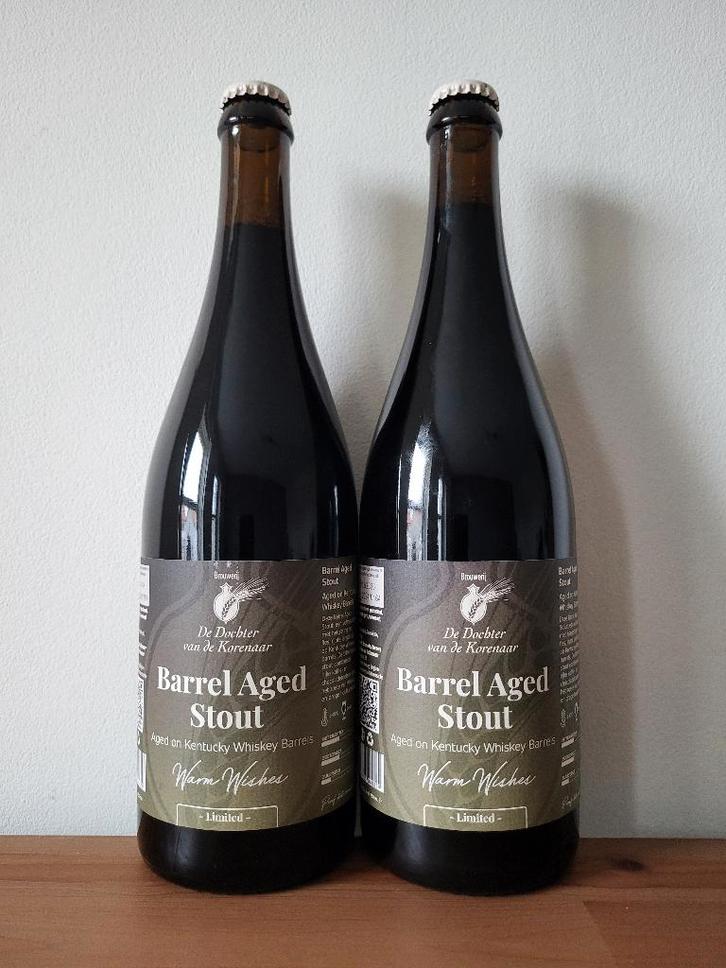 Dochter van de Korenaar - BA Stout Whiskey 75cl - Limited, Verzamelen, Biermerken, Nieuw, Flesje(s), Overige merken, Ophalen of Verzenden