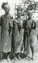 Mangbetu Trumbash Chef bijl Afrikaanse kunst 1900 Congo, Antiek en Kunst, Kunst | Niet-Westerse kunst, Ophalen of Verzenden