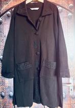 Ibiza tussenseizoens mantel 46 met mooie stiksels nu 50€, Kleding | Dames, Jassen | Zomer, Zwart, Maat 46/48 (XL) of groter, Ophalen of Verzenden