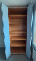 3 Pax Lomen kasten, beuken met blauwe deuren, Huis en Inrichting, Ophalen, Gebruikt