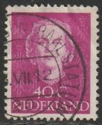 Nederland 1949 528 Juliana 40c, Gest, Postzegels en Munten, Postzegels | Nederland, Ophalen of Verzenden, Na 1940, Gestempeld
