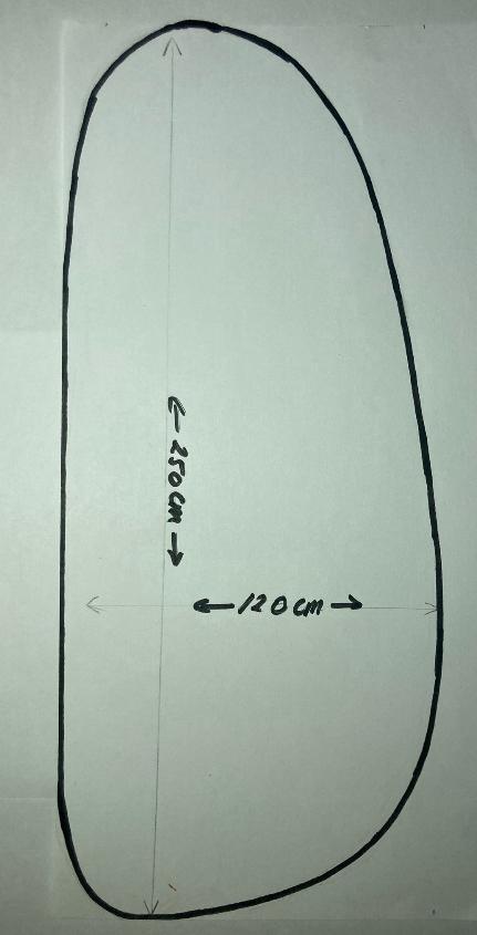 Eiken Eettafel 250x120 organische vorm tafelblad, Huis en Inrichting, Tafels | Eettafels, Zo goed als nieuw, 100 tot 150 cm, 200 cm of meer
