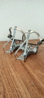 Shimano 600 toeclips pedalen 80 jaren. # netjes #, Fietsen en Brommers, Ophalen of Verzenden, Racefiets, Crankstel of Pedalen