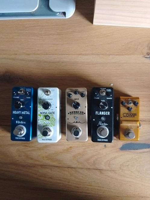 5 effecten te koop, Muziek en Instrumenten, Effecten, Zo goed als nieuw, Ophalen of Verzenden