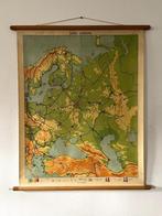 Kaart Oost Europa Oekraïne Moskou, Boeken, Atlassen en Landkaarten, Gelezen, Landkaart, 1800 tot 2000, Europa Overig